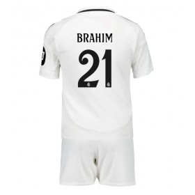 Real Madrid Brahim Diaz #21 Heimtrikot 2024-25 Kurzarm (+ kurze hosen)